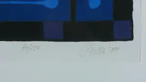 Clemens Briels - Zeefdruk op papier, Life is nothing but.. II - Ingelijst (Zeer groot) kopen? Bied vanaf 100!