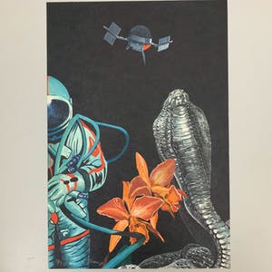 Paul Van Hoeydonck - Cobra in space kopen? Bied vanaf 110!