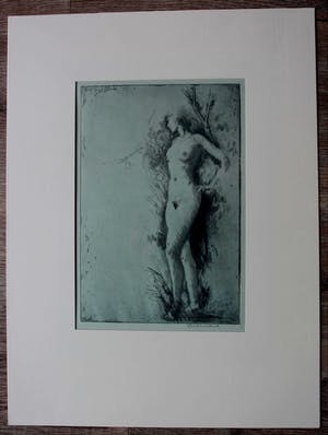 Theo Beerendonk - Ets: naakte dame kopen? Bied vanaf 45!