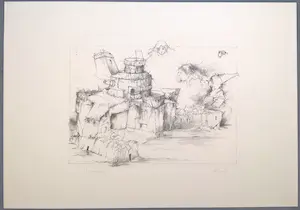 Dirkje Kuik - gezichten op Utrecht - 10 litho's kopen? Bied vanaf 425!