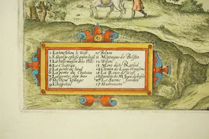 Ludovico Guicciardini - Aanzicht op de stad Limburg - België kopen? Bied vanaf 35!