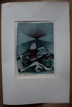 Harry van Kruiningen - Litho: Gilgamesj - 1955 kopen? Bied vanaf 40!