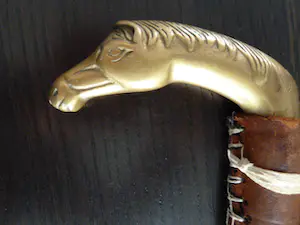 Niet of onleesbaar gesigneerd - Vintage scandinavische wandelstok. kopen? Bied vanaf 1!