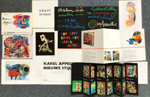 AcheterKarel Appel - Catalogi - Leporello's - uitn.kaarten - 1965 1995 - Totaal 16 items - Zeer goed? Enchérissez de 50!