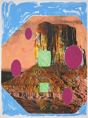 Jelis van Dolderen - Zeefdruk, La Montanara II (Zeer groot) kopen? Bied vanaf 1!