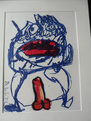 Karel Appel - Litho uit portfolio 'One Cent Life' kopen? Bied vanaf 120!