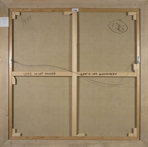 Martin van Wordragen - Olieverf op doek, Stad in het donker - Ingelijst (Groot) kopen? Bied vanaf 250!