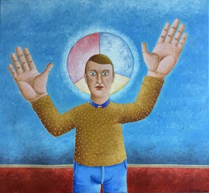 Dirk Bakker - olieverfschilderij | zonder titel kopen? Bied vanaf 45!