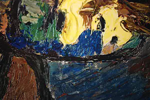 Karel Appel - Twee vogels - antiquarische druk uit de jaren 50 - mooi ingelijst kopen? Bied vanaf 150!