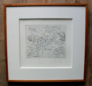 Buy Tony Cragg - Ingelijste ets: "wuste"(woestijn)? Bid from 350!
