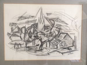 Albert Fiks - Dorpsgezicht kopen? Bied vanaf 149!