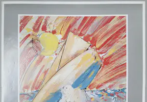 Christian Ludwig Attersee - Original Ausstellungsplakat Biennale Venedig Venezia 1984 kopen? Bied vanaf 40!