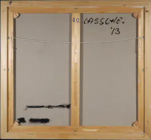 Henk Lassche - Olieverf op doek, Kustlandschap - Ingelijst (Groot) kopen? Bied vanaf 1000!