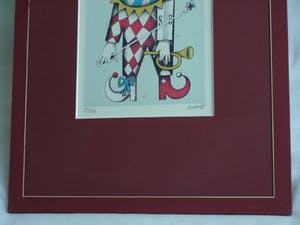 Jakub Krejci - Litho , Nar met trompet – 1986 kopen? Bied vanaf 20!
