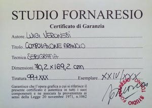 Luigi Veronesi - Composizione Arancio kopen? Bied vanaf 250!