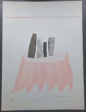 Klaas Gubbels - gesigneerde kleuren litho kopen? Bied vanaf 275!