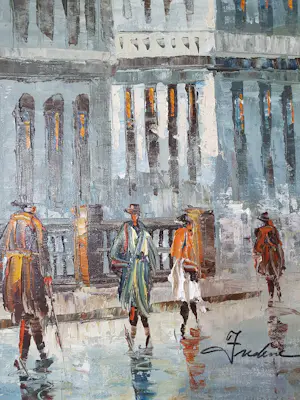 Niet of onleesbaar gesigneerd - kathedraal kopen? Bied vanaf 10!