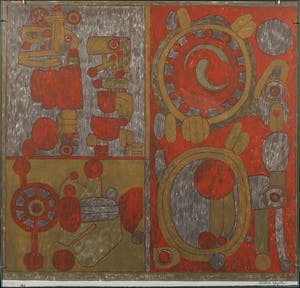 Pierre Courtin - Litho, Zonder titel - Ingelijst kopen? Bied vanaf 1!