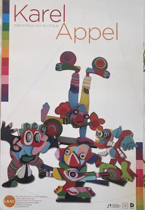Karel Appel - Circus Poster - LAAC kopen? Bied vanaf 60!