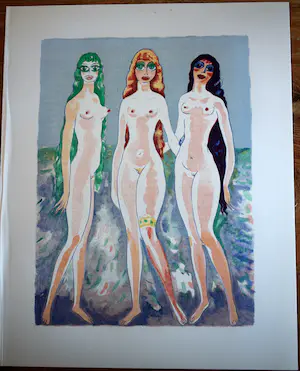 Kees van Dongen - Houtgravure - Les Femmes Colombes kopen? Bied vanaf 60!