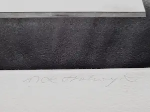 AcheterDick Stolwijk - Grote realistische -eigen druk- Ets "artisjokken" - potloodgesigneerd? Enchérissez de 1!