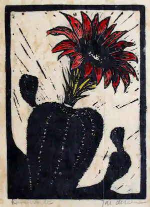 Jac. de Beer - Z.t. (bloeiende cactus) verkauft für € 75!