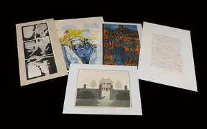 AcheterTon Klop - en andere - Lot van 10 werken op papier? Enchérissez de 1!