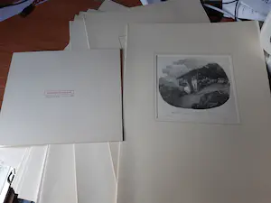 Niet of onleesbaar gesigneerd - Lot van meer dan 200 prenten kopen? Bied vanaf 1!