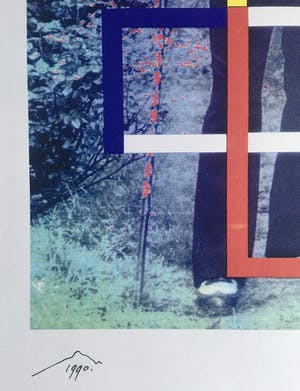 Woody van Amen - fraaie popart computerprint - 1990 kopen? Bied vanaf 45!