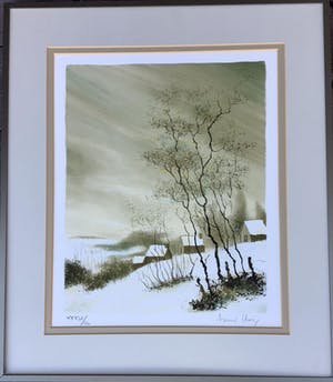 Bernard Charoy - sneeuw landschap kopen? Bied vanaf 35!