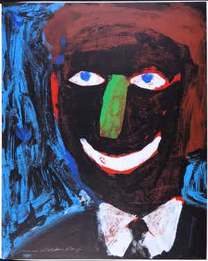 Helmut Middendorf - Ohne Titel, 1995 verkocht voor € 150!