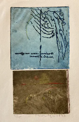 Jan Montyn - 2 kleinere etsen kopen? Bied vanaf 65!