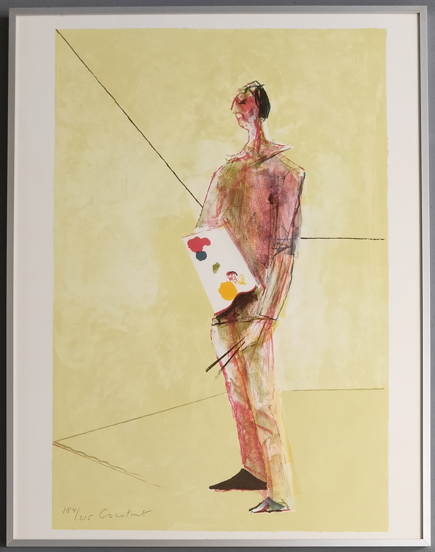 Constant - De Schilder - gesigneerde litho - ingelijst kopen? Bied vanaf 299!