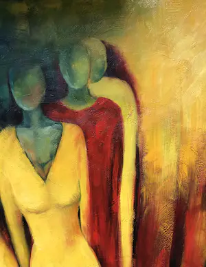 Niet of onleesbaar gesigneerd - Color of a woman kopen? Bied vanaf 1!