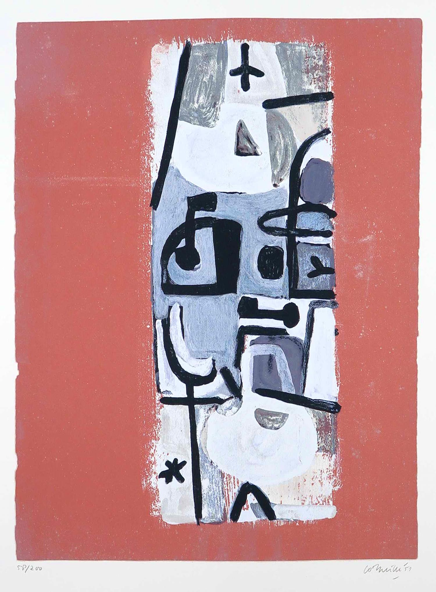 Corneille - Zeefdruk, Charlie Parker verkocht voor € 1!