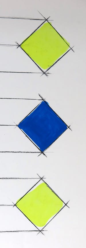 Wim Smits - Acryl op papier, Analytical Systems Variations Series (Groot) kopen? Bied vanaf 50!