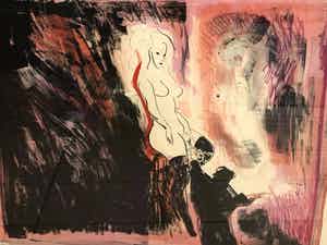 Luis Filcer - zonder titel verkocht voor € 125!