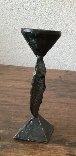 Corry Ammerlaan - Verbronsd zwaar beeldje, masker kopen? Bied vanaf 1!