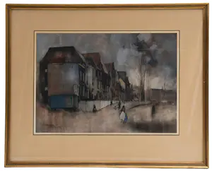 Jan Rijlaarsdam - Ingelijste aquarel: Nijmegen - 1950 kaufen? Bieten Sie von 375!