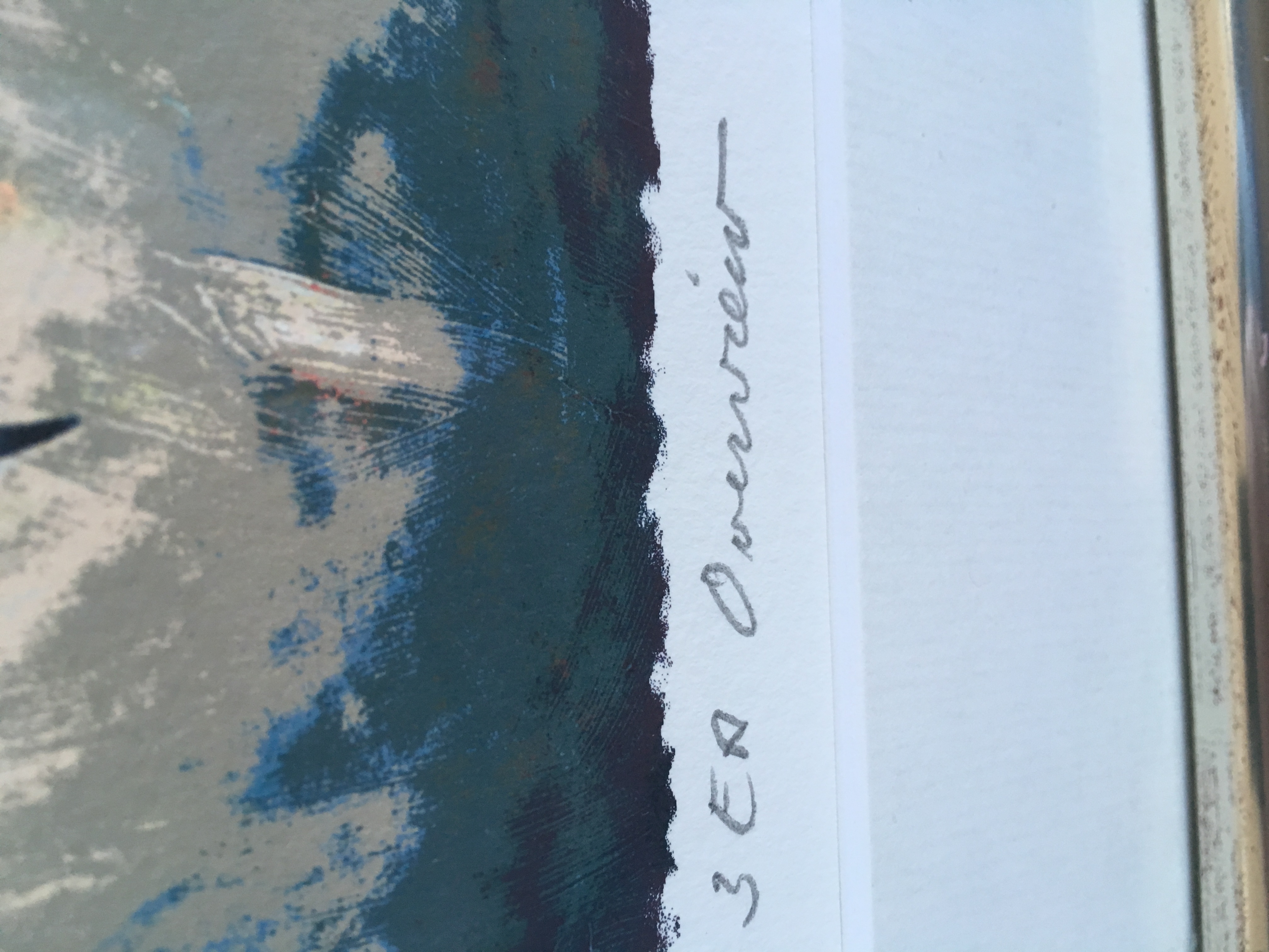 Wim Heesakkers - Gesigneerde kleurenlitho ‘ Overview ‘ kopen? Bied vanaf 50!