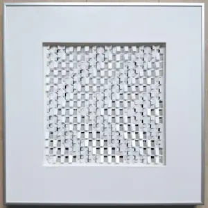 Jan Willem van Swigchem - Splitlevel II, papier reliëf (mooi ingelijst) kopen? Bied vanaf 495!