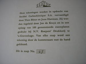 Theo Bitter - tekeningen van Theo Bitter en Juus Hartman kopen? Bied vanaf 250!