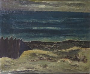 Aart Rietbroek - Olieverf op paneel, Zeegezicht - Ingelijst kopen? Bied vanaf 35!