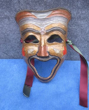 Brons (Onbekend) - Venetiaans masker kopen? Bied vanaf 35!