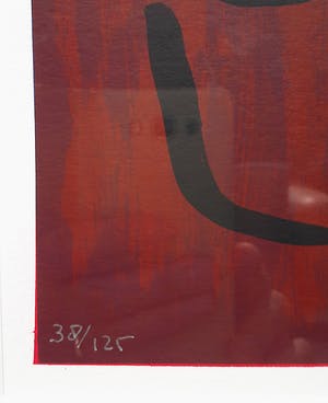 Herman Brood - 5 Gram, zeefdruk (prachtig ingelijst, best groot) kopen? Bied vanaf 1!