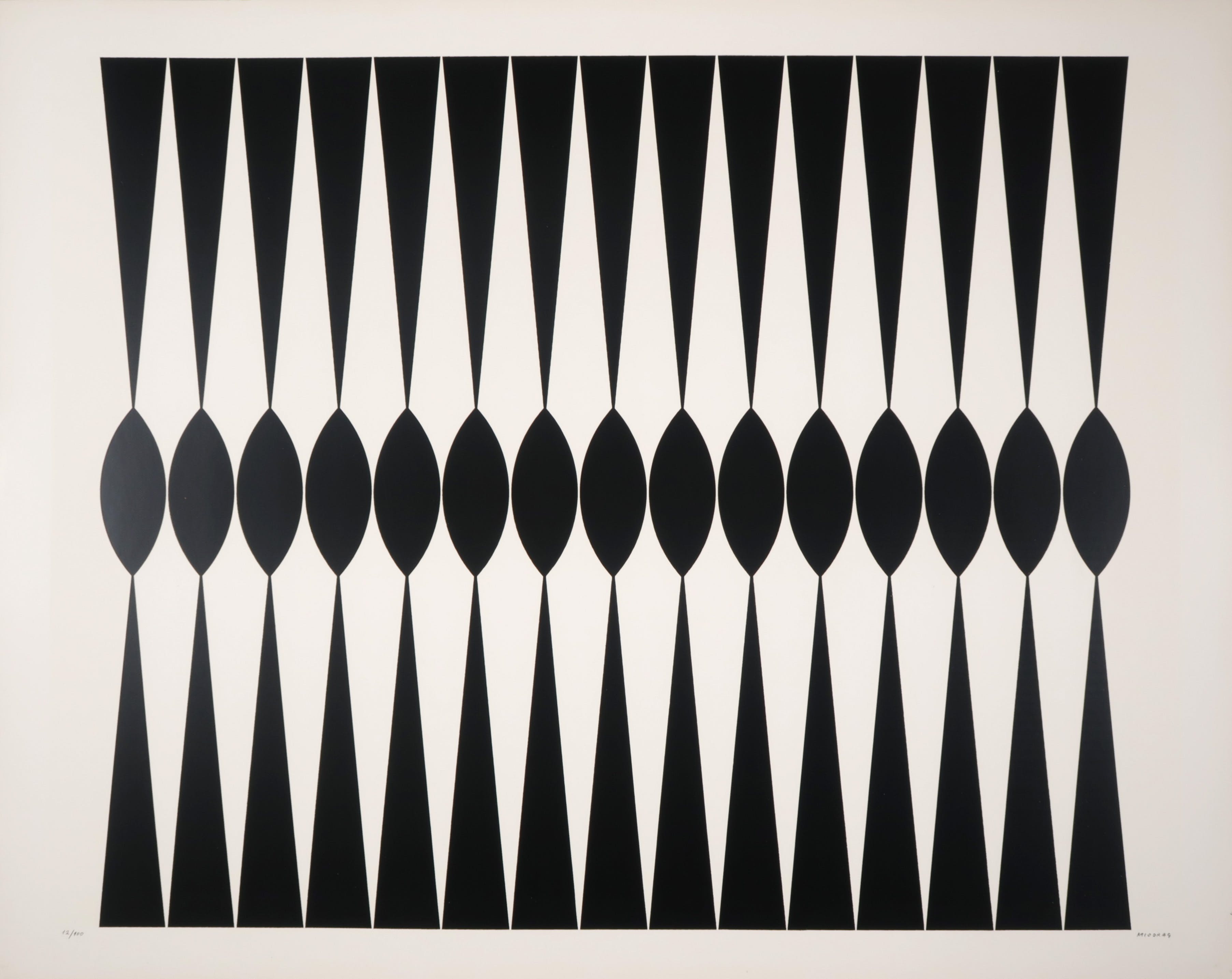 Dordevic Miodrag - Zeefdruk, Abstracte compositie kopen? Bied vanaf 20!