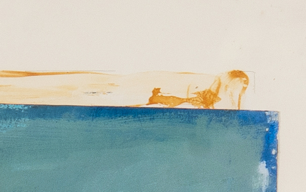 Marjan Jaspers - Naar buiten kijken - Acrylverf oliepastel en bister op papier - BKR Haarlem kopen? Bied vanaf 5!