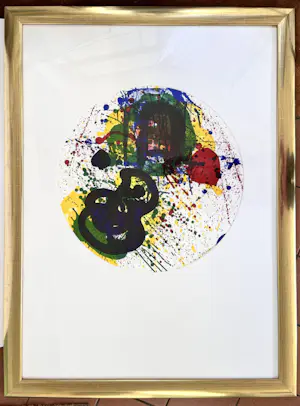 Sam Francis - Zonder titel maar met lijst! kopen? Bied vanaf 1650!