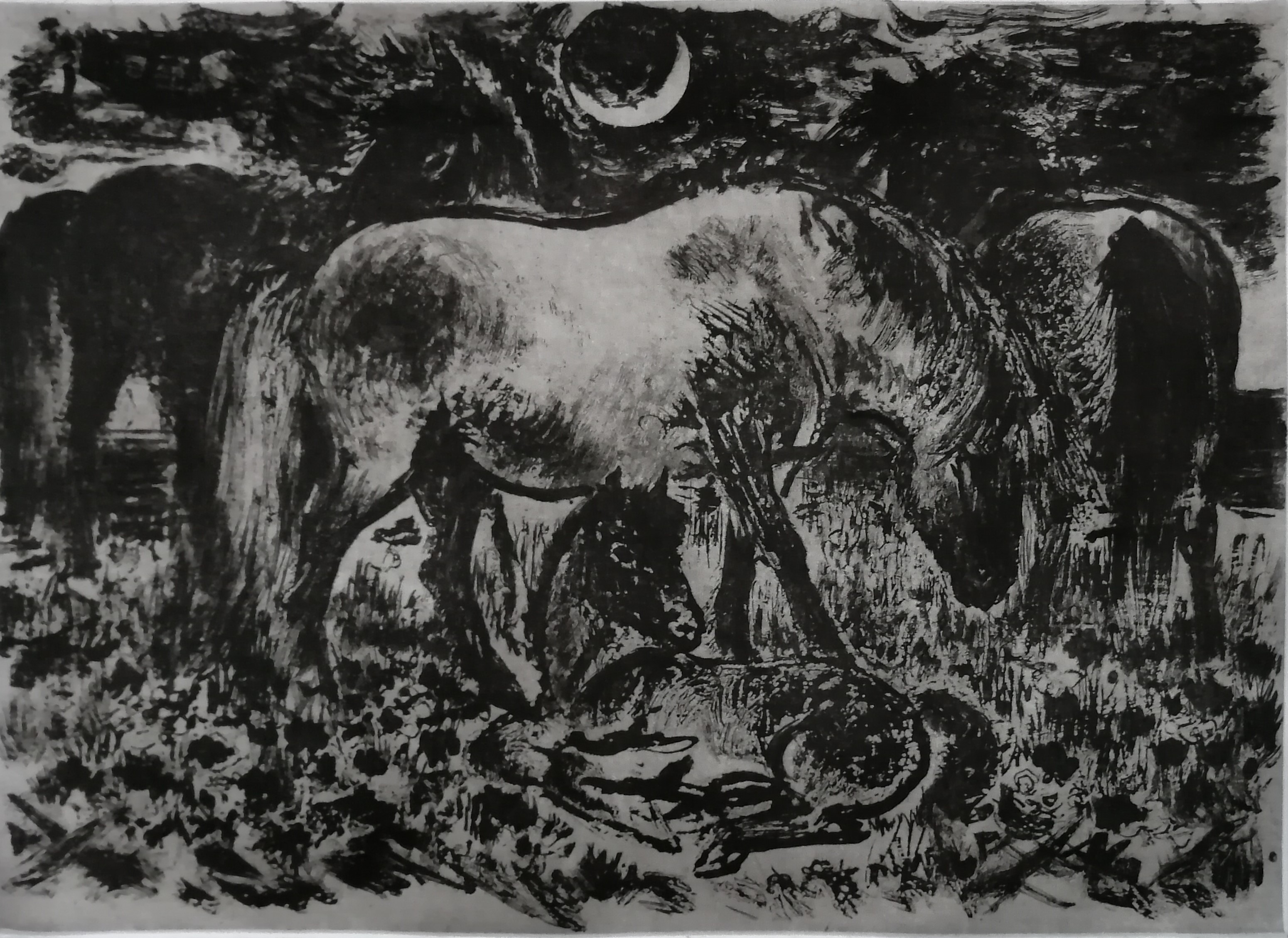 Ge Roling - Maannacht verkocht voor € 50!