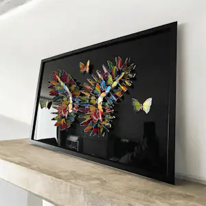 Onbekend - Butterfly on the wall kopen? Bied vanaf 100!